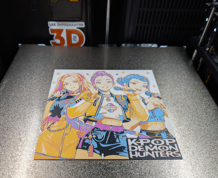 kpop demon hunters imprimé en d