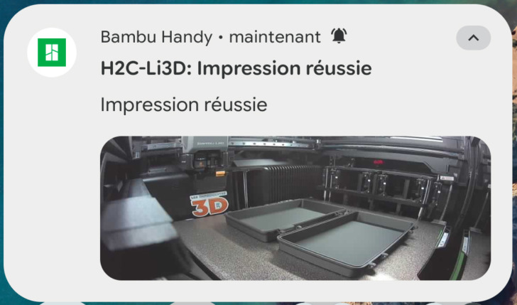 notification bambu handy