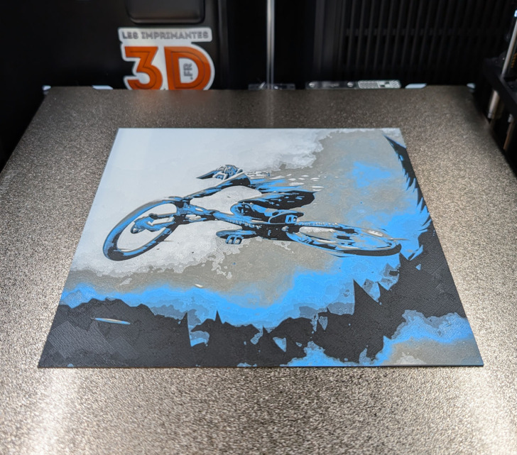 tableau vtt dh imprimé en 3d