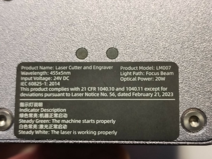 tete laser etiquette