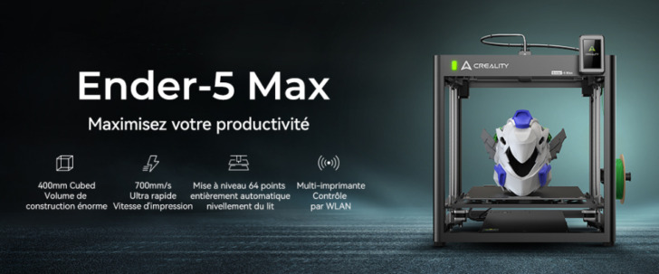 Creality Ender 5 Max presentation test Creality Ender 5 Max presentation test