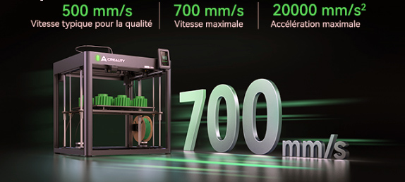 Creality Ender 5 Max vitesse Creality Ender 5 Max vitesse