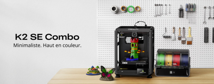 Creality K2 SE imprimante 3D presentation test Creality K2 SE imprimante 3D presentation test