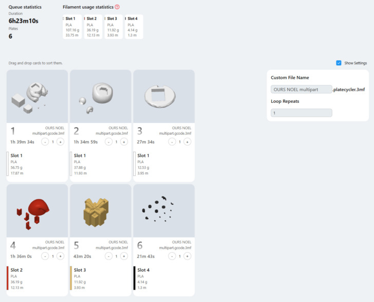 PlateCycler generer 3mf