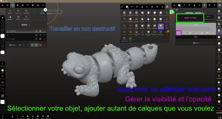 Tutoriel Nomad Sculpt