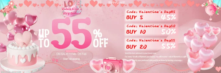 eryone filament pas cher saint valentin