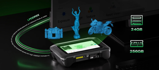 scanner 3D Creality Sermoon P1 hardware