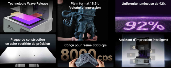 Anycubic Photon P1 Max specs