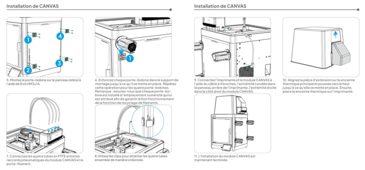 Elegoo Centauri Carbon 2 installation manuel