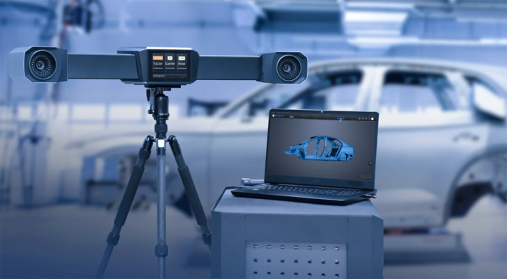 Shining 3D FreeScan Trak ProW scanner 3D