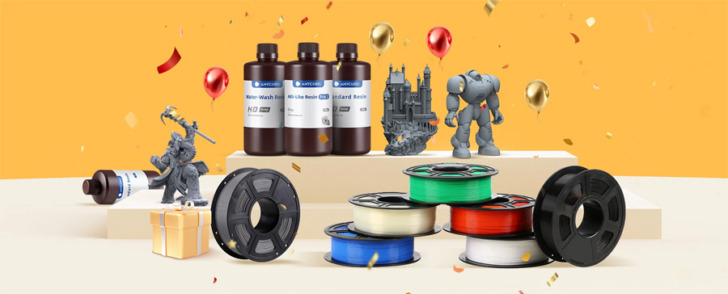 anycubic soldes resine filament