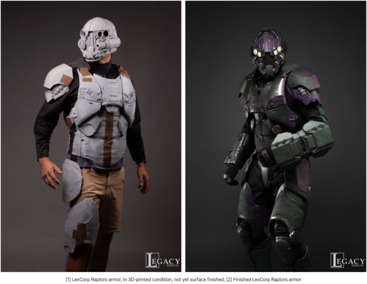 superman 3D print LexCorp