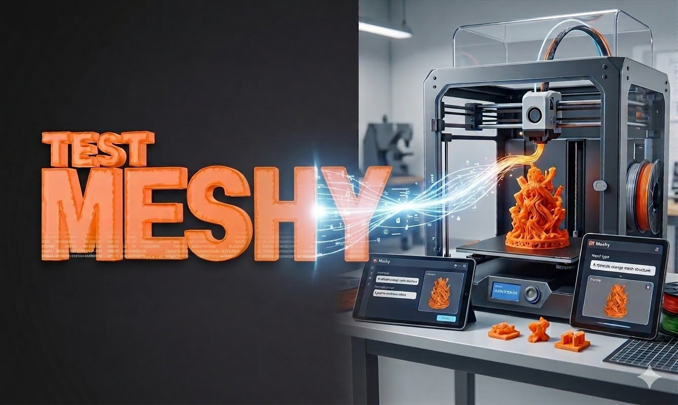 Meshy, le test du service de génération 3D